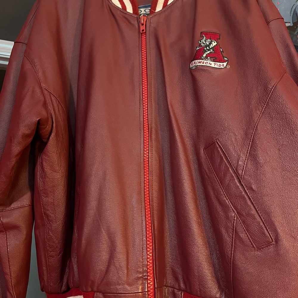 Crimson tide letterman jacket
